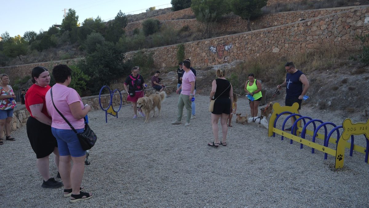 Inauguración del Parque Canino de Berja. /DC