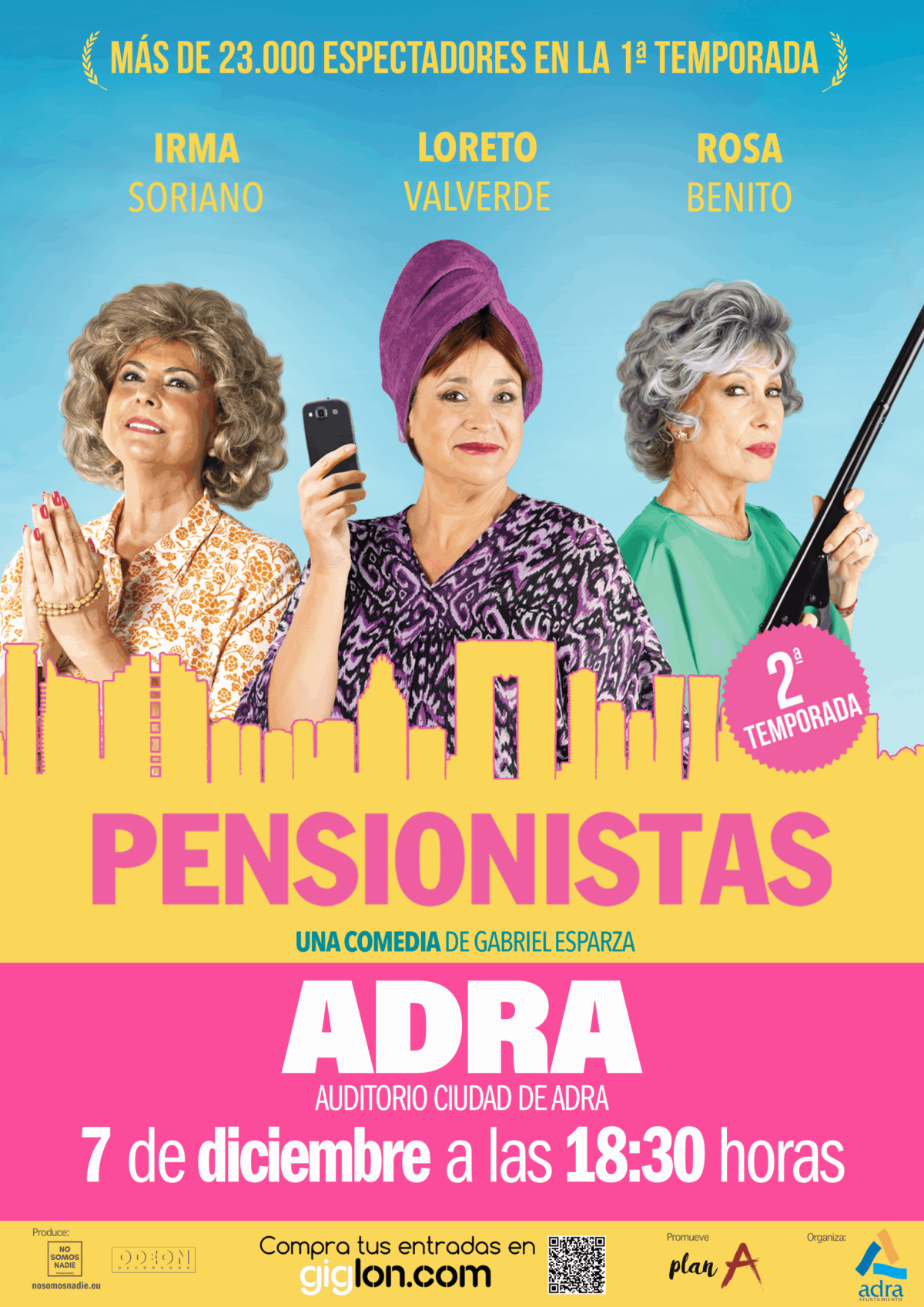 Cartel de la obra. /Ayto. Adra