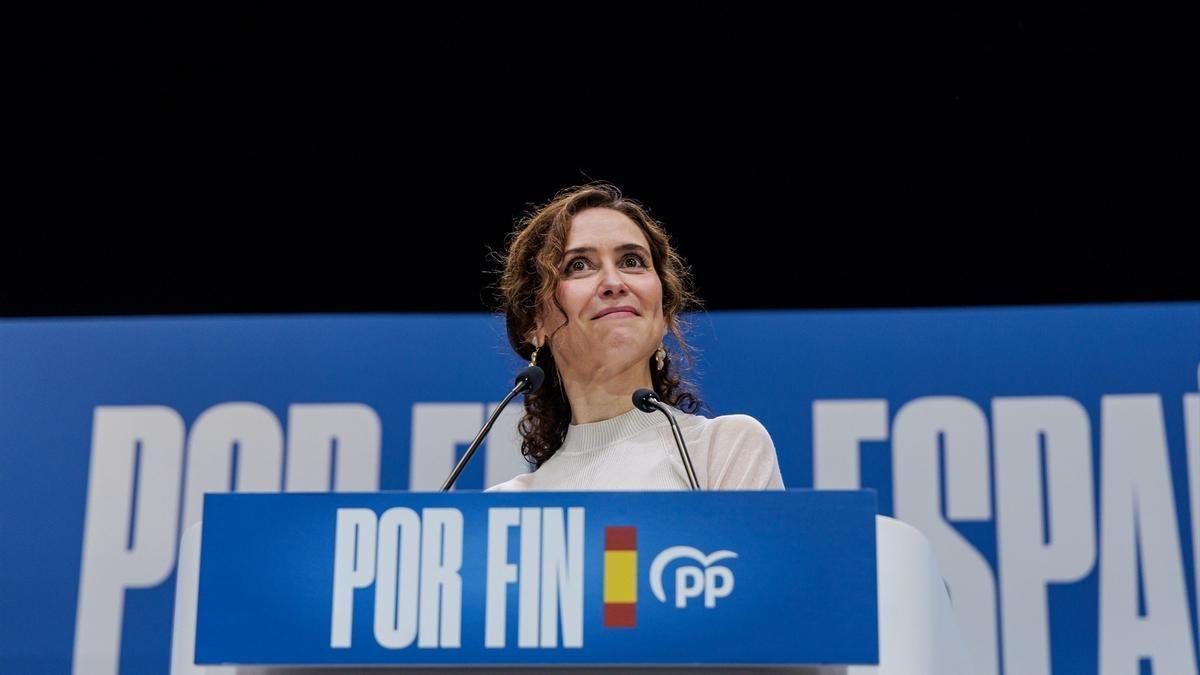 Isabel Díaz Ayuso, presidenta de la Comunidad de Madrid