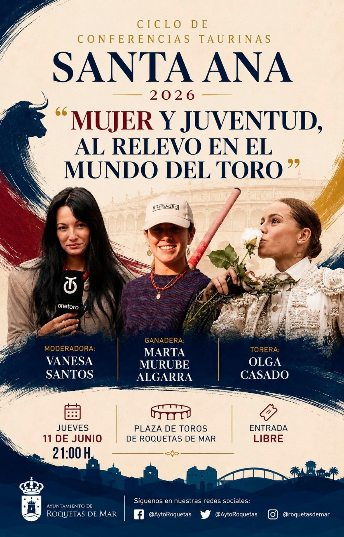 Cartel de la conferencia taurina. /DC