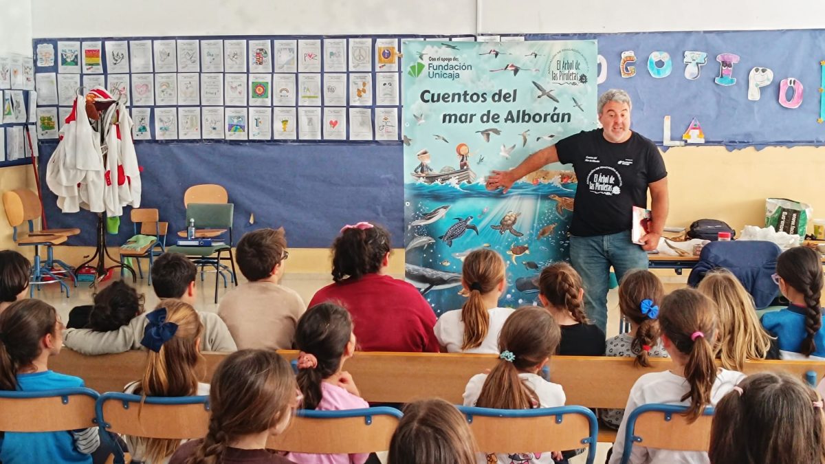 Taller celebrado en el CEIP Torrequebrada de Aguadulce