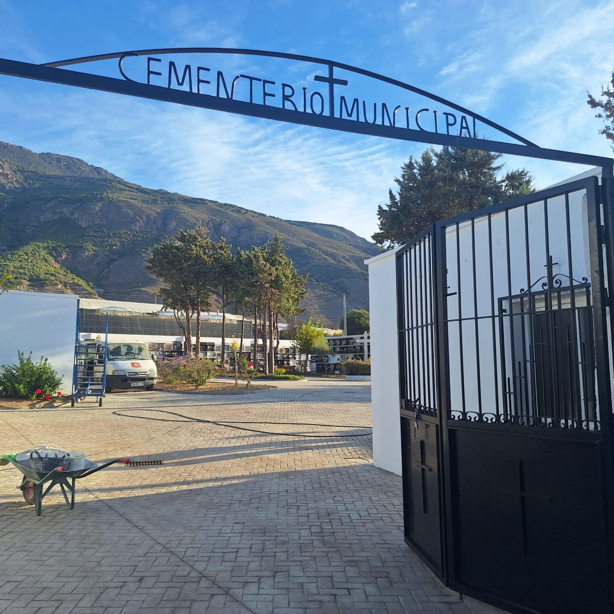 Entrada al Cementerio Municipal de Dalías. /Ayto. Dalías