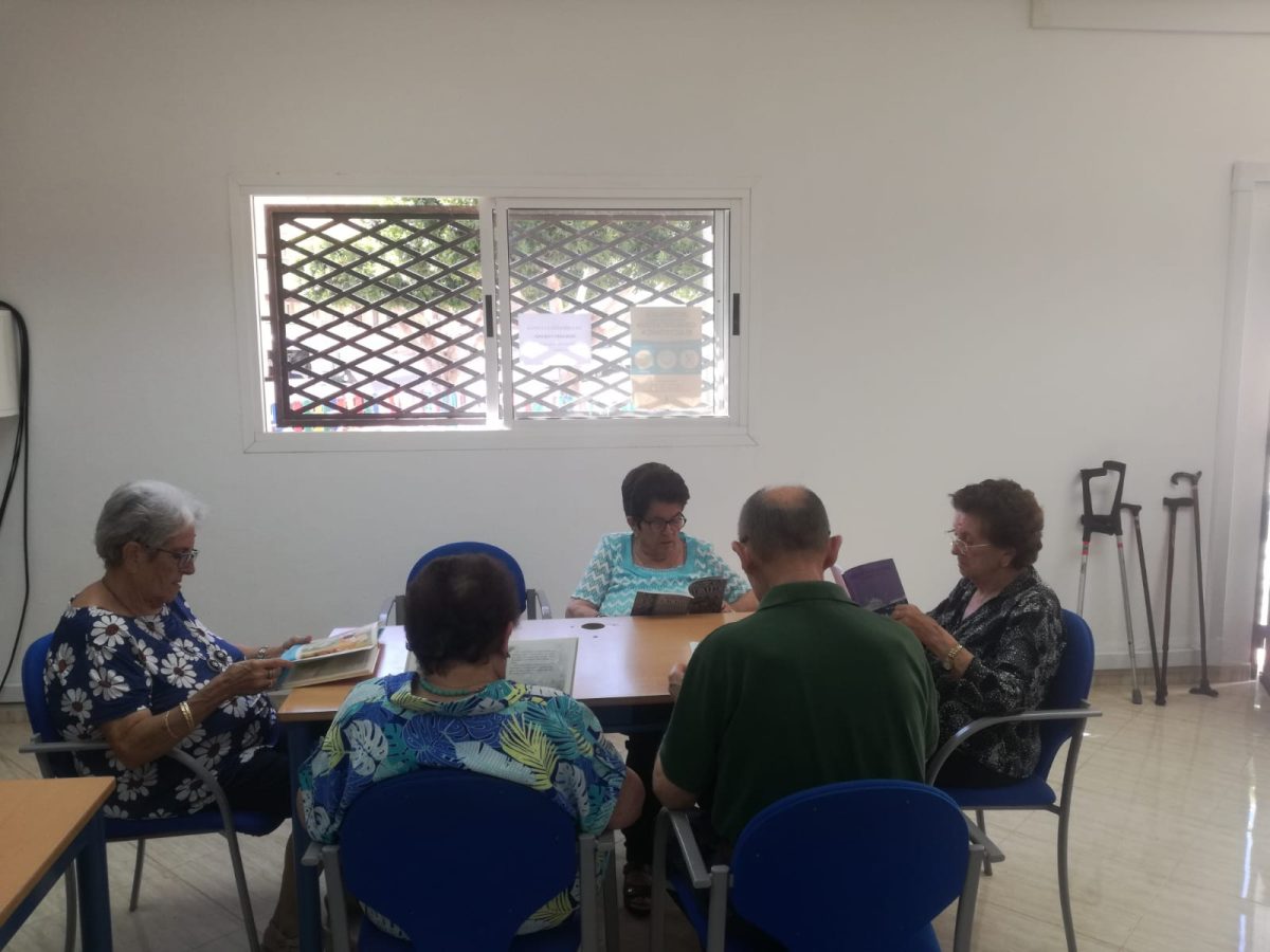 Club de lectura en Vícar. /Ayto. Vícar