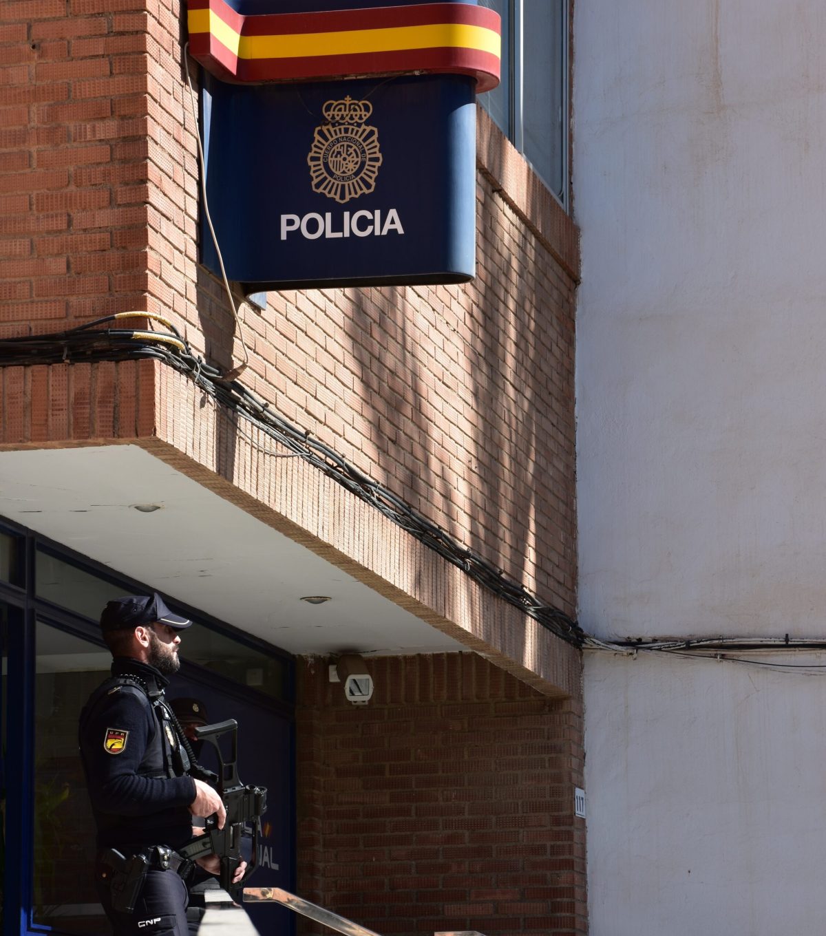 Exterior de la Comisaría de la Policía Nacional de El Ejido. /DC