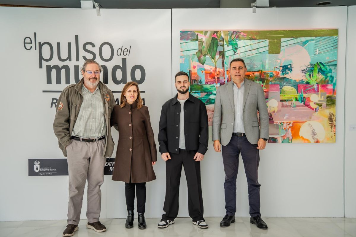 Richard García llena de luz y color el Audito-rio con la exposición pictórica ‘El pulso del mundo’