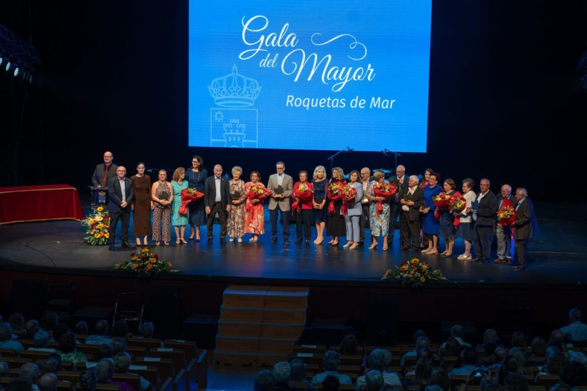 Gala del mayor en Roquetas de Mar