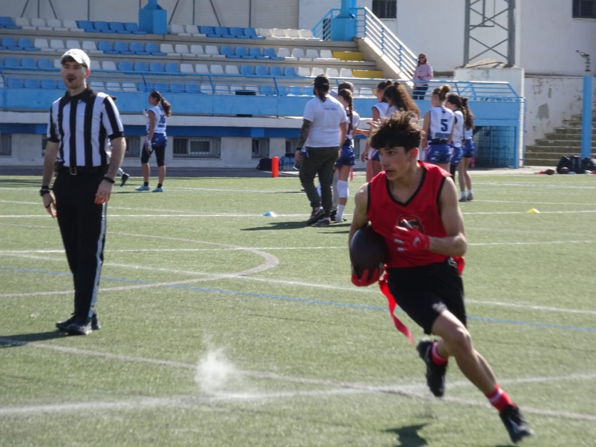 Iván Serrano, a la selección andaluza de footbal flag