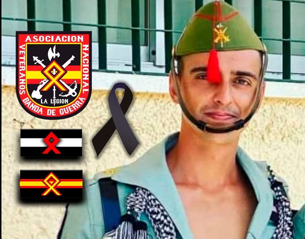 Daniel Ruiz Mateo, el legionario fallecido en Viator. /Asoc. Nacional Veteranos de la Banda de Guerra