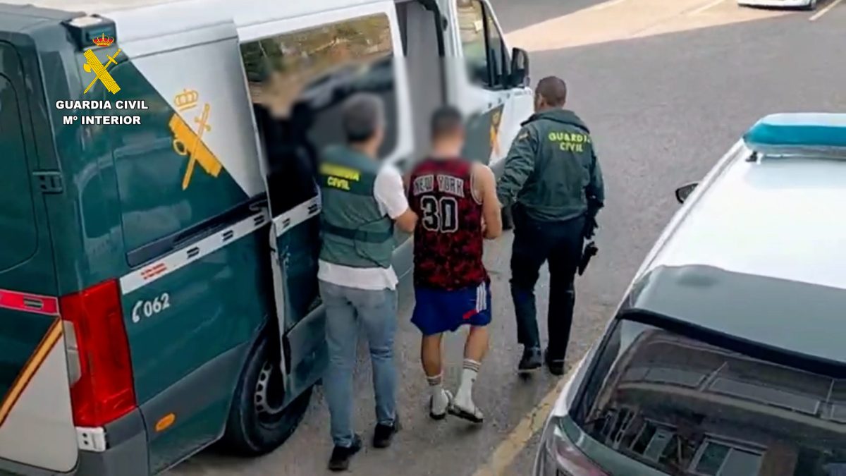 Uno de los detenidos en la Operación NITROBUR. /DC