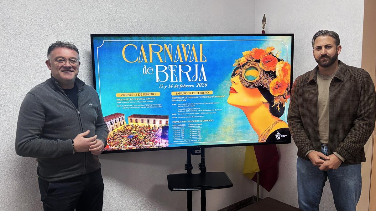 Presentación del Carnaval de Berja 2026. /DC