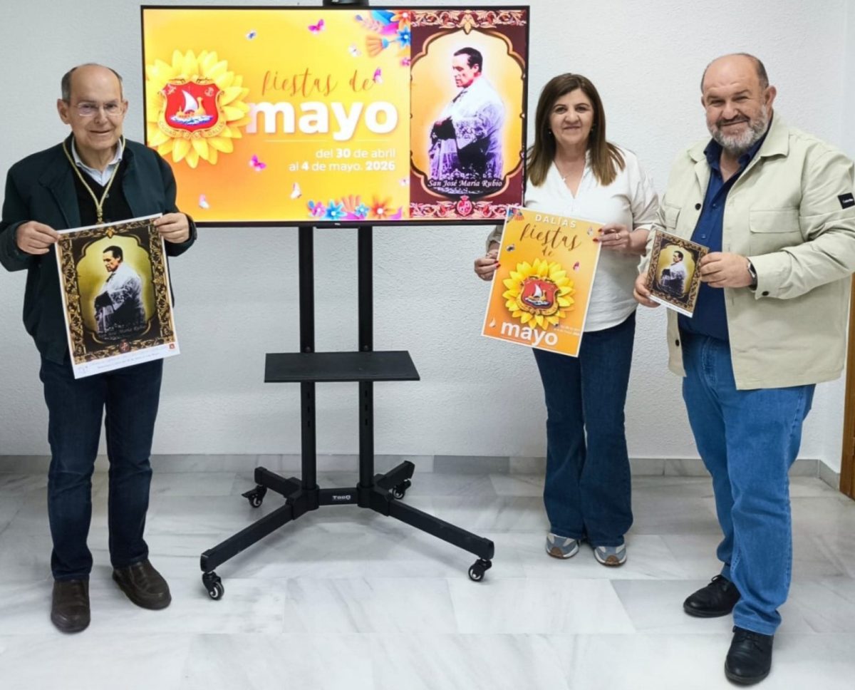 Presentación de las fiestas de mayo de Dalías