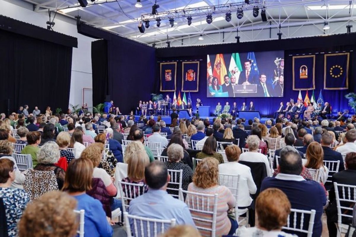 Acto del Día de la Provincia en una edición anterior