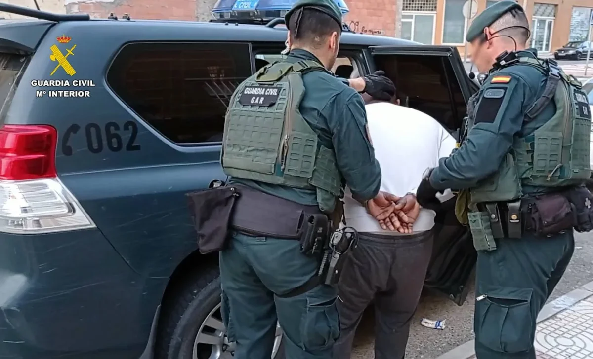 Imagen de la detención de uno de los condenados. /G.C.