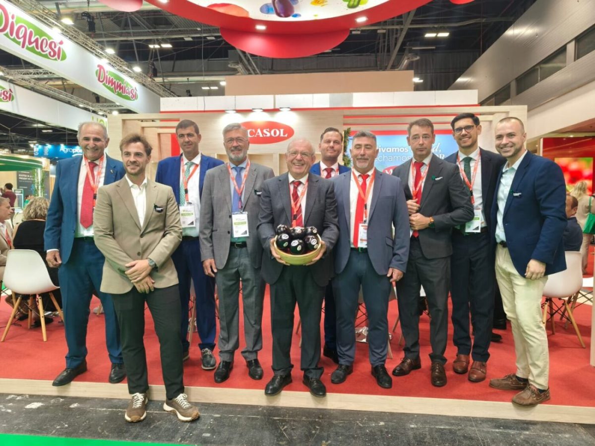 En el stand de Vicasol