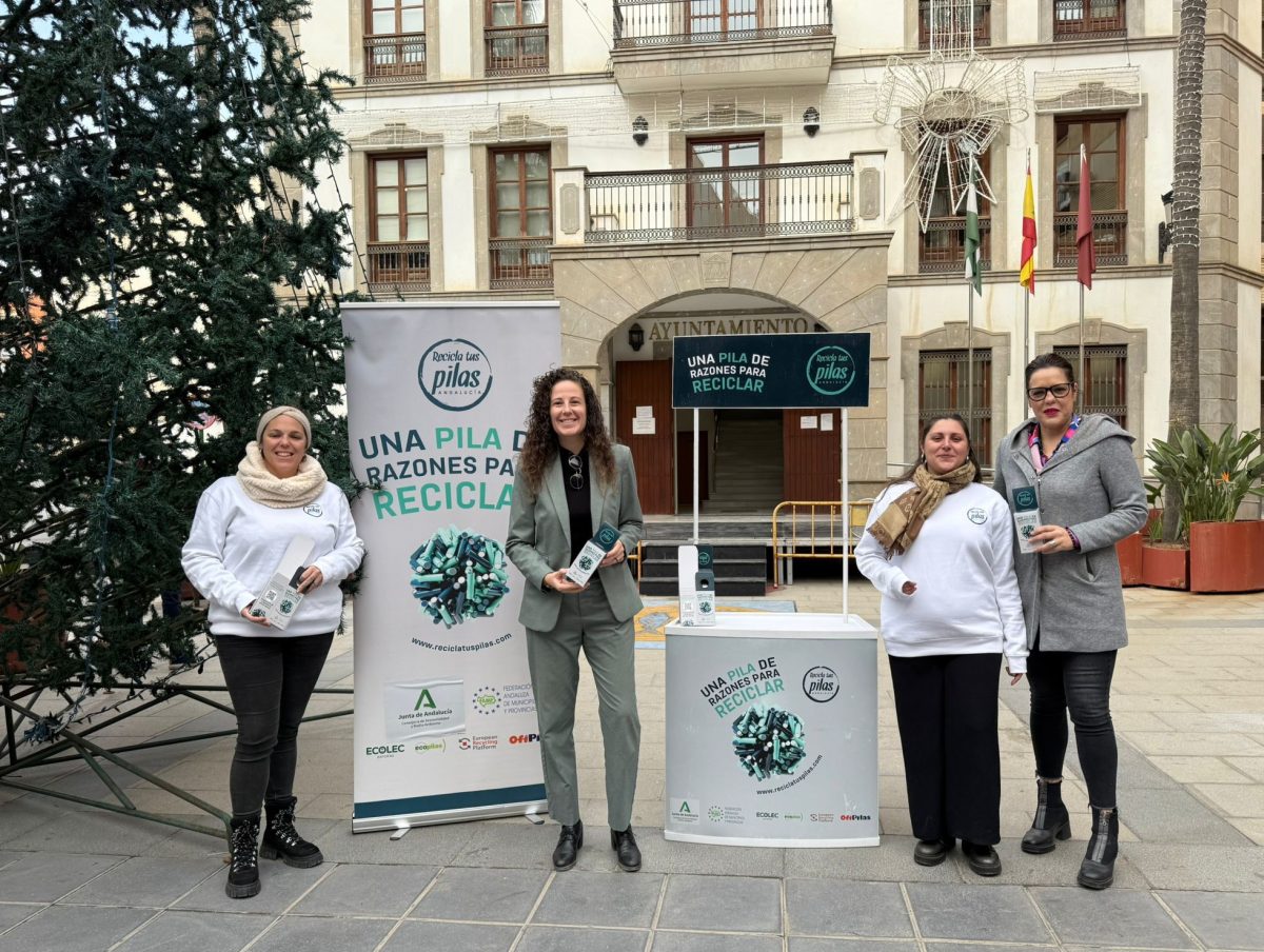 Parada de la campaña en la Plaza Puerta del Mar. /DC