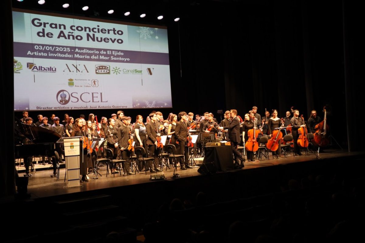 La Orquesta Sinfónica OSCEL pone las primeras notas musicales al año nuevo