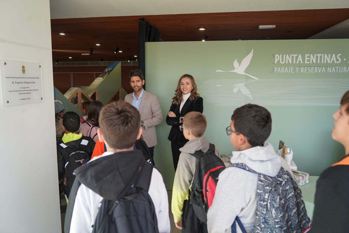 El \'Aula de Ecología Urbana\' arranca hoy el segundo trimestre con visita de los alumnos del IES Santa María del Águila