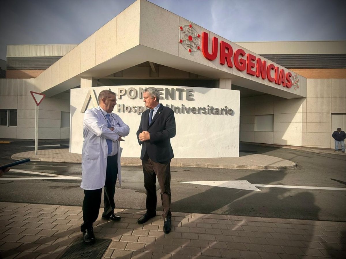 El Hospital Universitario Poniente mejora el acceso a su Servicio de Urgencias