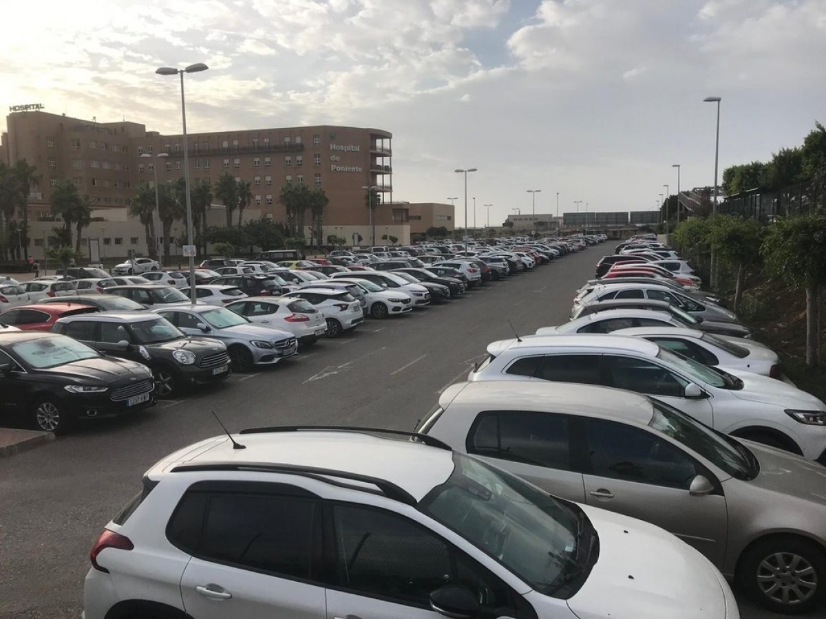 El aparcamiento del Hospital de Poniente, otra vez