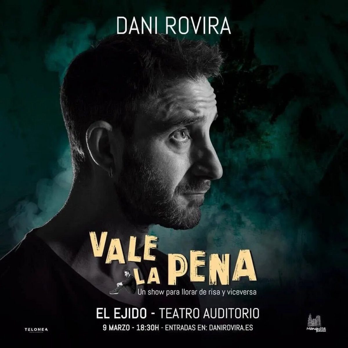 Dani Rovira regresa a El Ejido con su espectáculo \'Vale la pena\' y cuelga el cartel de \'no hay entradas\'