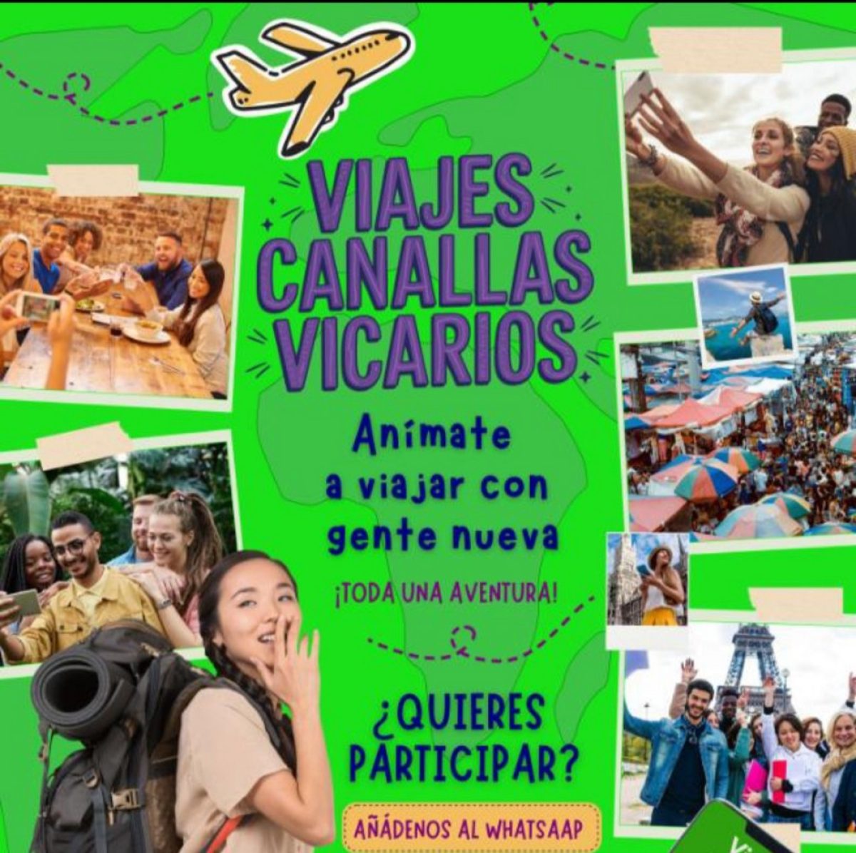 Llega \'Viajes Canallas Vicarios\' una rompedora iniciativa de ocio para conocer nuevos lugares y personas
