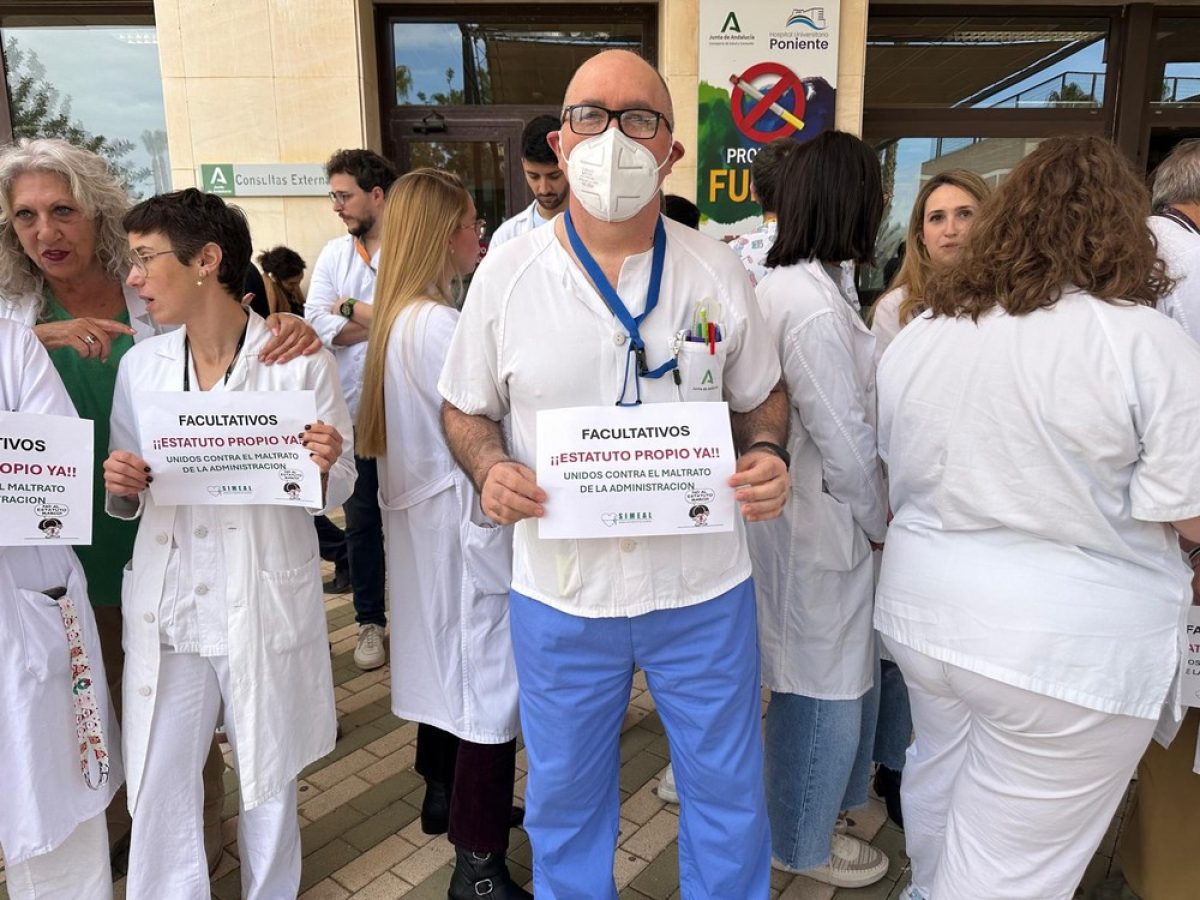 SMA Almería informa del una concentración el día 10 de febrero a las 11:00 a las puertas de todos los centros hospitalarios y de atención primaria de España