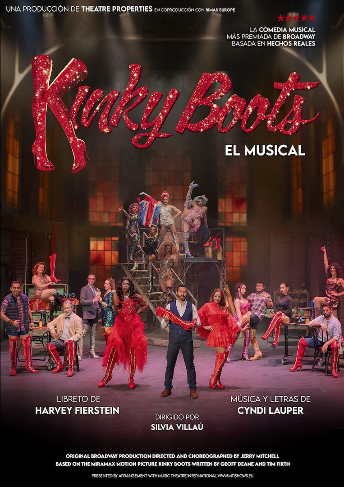 Kinky Boots: el musical ganador de seis premios Tony hará que Roquetas de Mar ¡se ponga las botas!