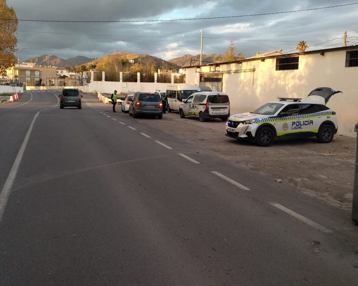 La Policía Local de Berja investiga a un hombre que atropelló a una mujer y conducía sin carnet