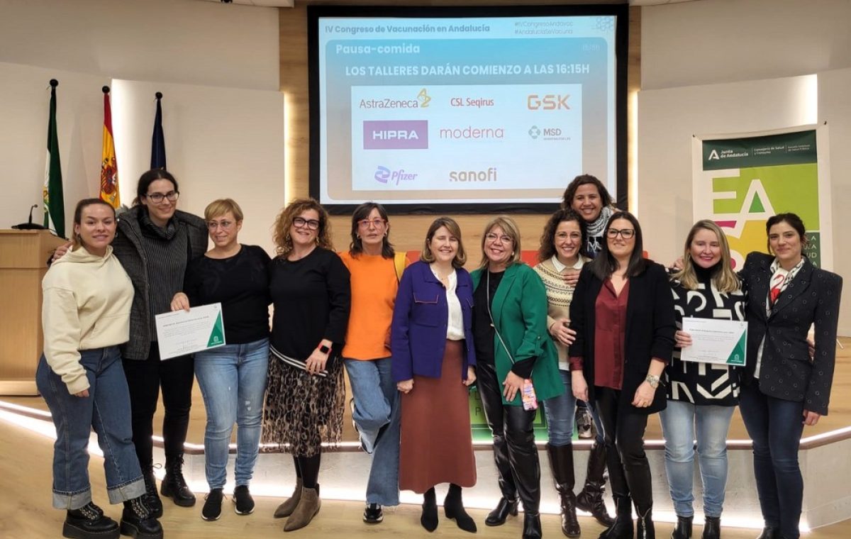 Distrito Sanitario Poniente logra dos reconocimientos andaluces por su cobertura de vacunación contra bronquiolitis y tétano