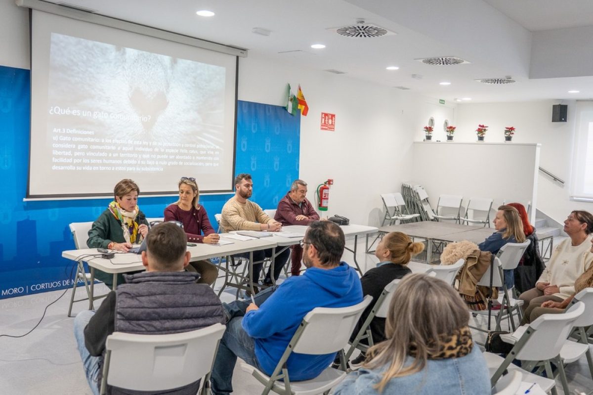 Primer encuentro para abordar el Programa de Gestión Integral de Colonias Felinas en Roquetas de Mar