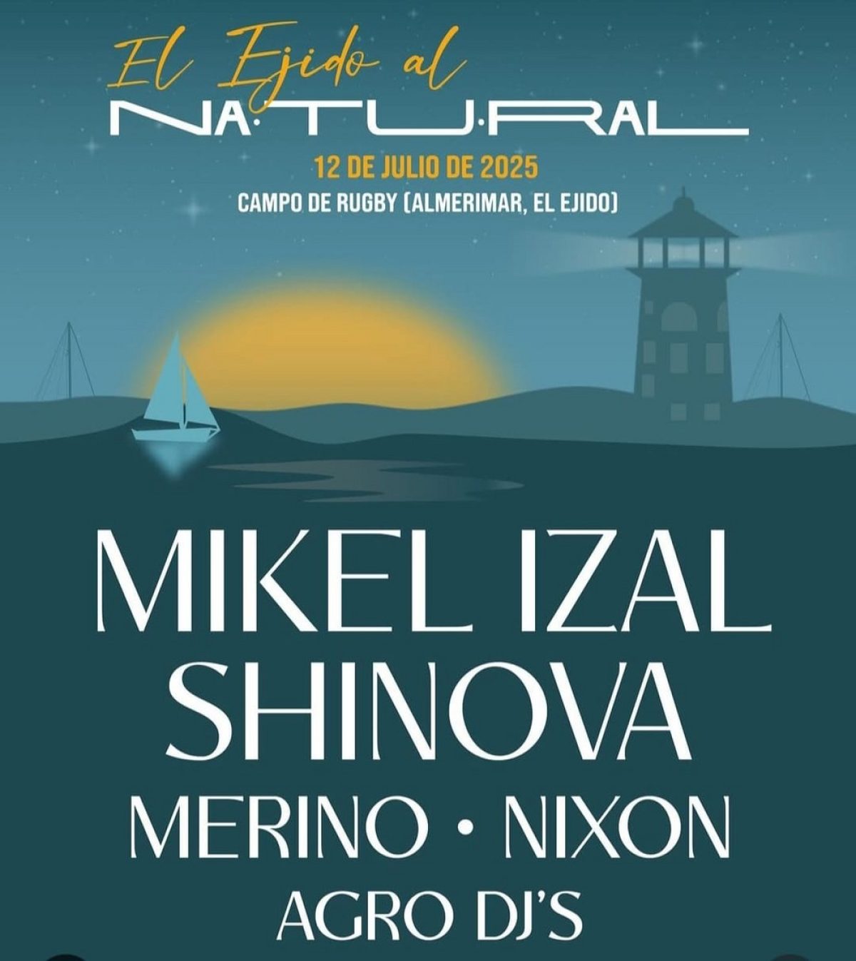 Mikel Izal y Shinova, cabeza de lista de \'El Ejido al Natural\' que se celebrará en julio