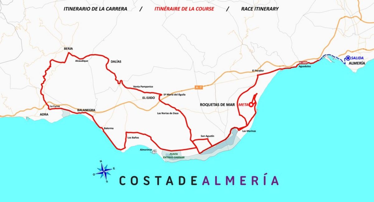La Clásica de Almería femenina transcurrirá por El Ejido el 23 de febrero con su edición más exigente
