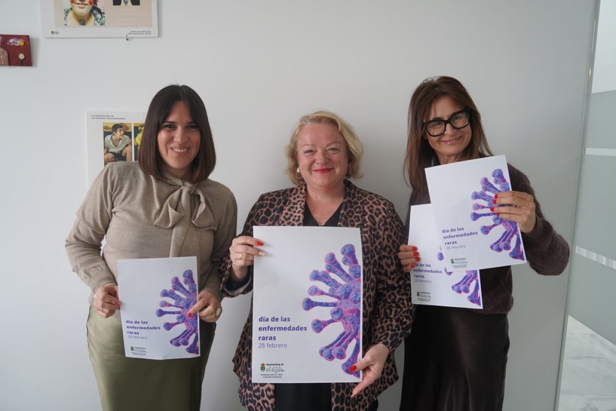 El Ejido celebra el Día Mundial de las Enfermedades Raras con cartelería, cuñas de radio y la iluminación del Teatro Auditorio