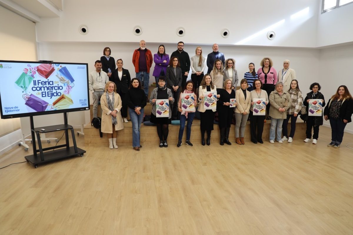 Medio centenar de establecimientos del municipio desplegarán todo un abanico de propuestas de moda, salud, belleza, arte y servicios en la II Feria del Comercio de El Ejido