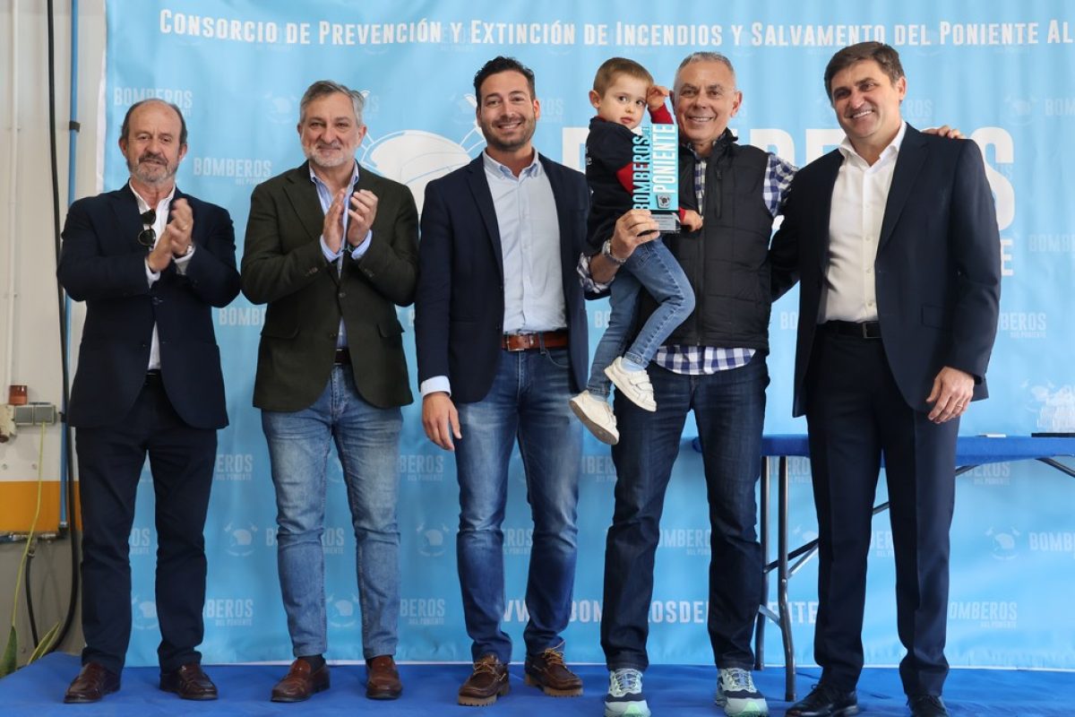 El Consorcio de Bomberos del Poniente conmemora el Día de su Patrón