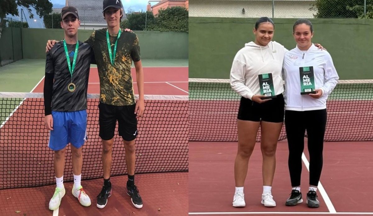 CT El Ejido, campeón provincial junior en categorías individual y dobles