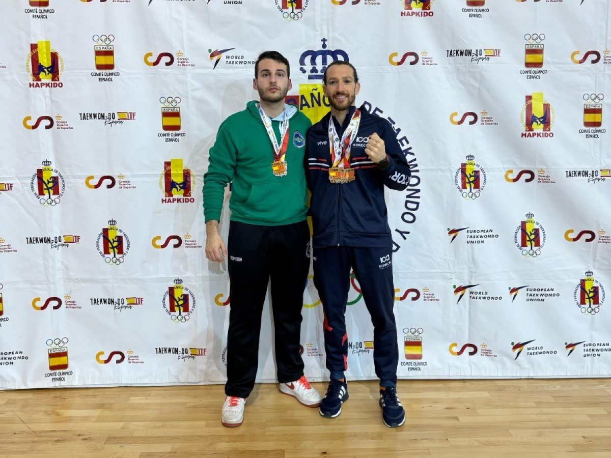 Francisco González y Jaime Vilchez, campeones de España en taekwondo