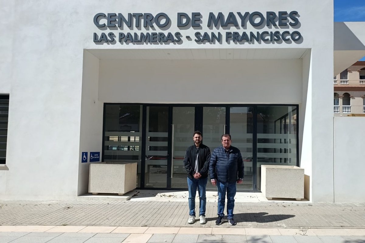 El PSOE reclama una cafetería para el centro de mayores de Las Palmeras-San Francisco