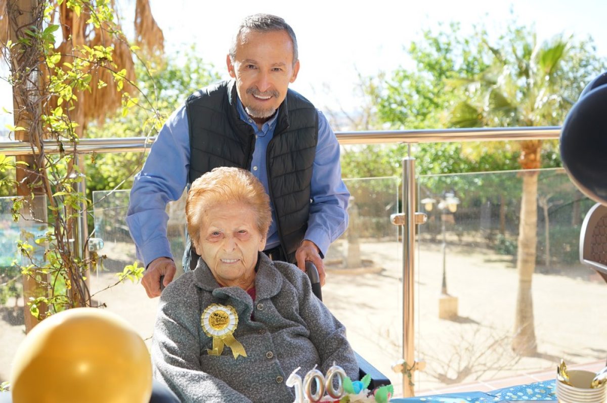 Guadalupe Galán, la \'abuela\' de la Residencia Fuente Vícar cumple 100 años