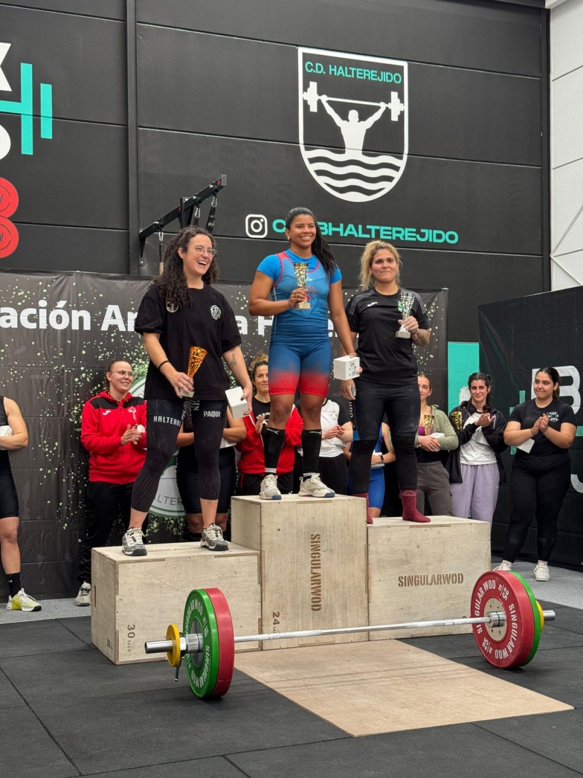 Una veintena de deportistas locales participan con el CD HalterEjido en el Criterium Femenino andaluz y la Segunda Jornada de Técnica para menores