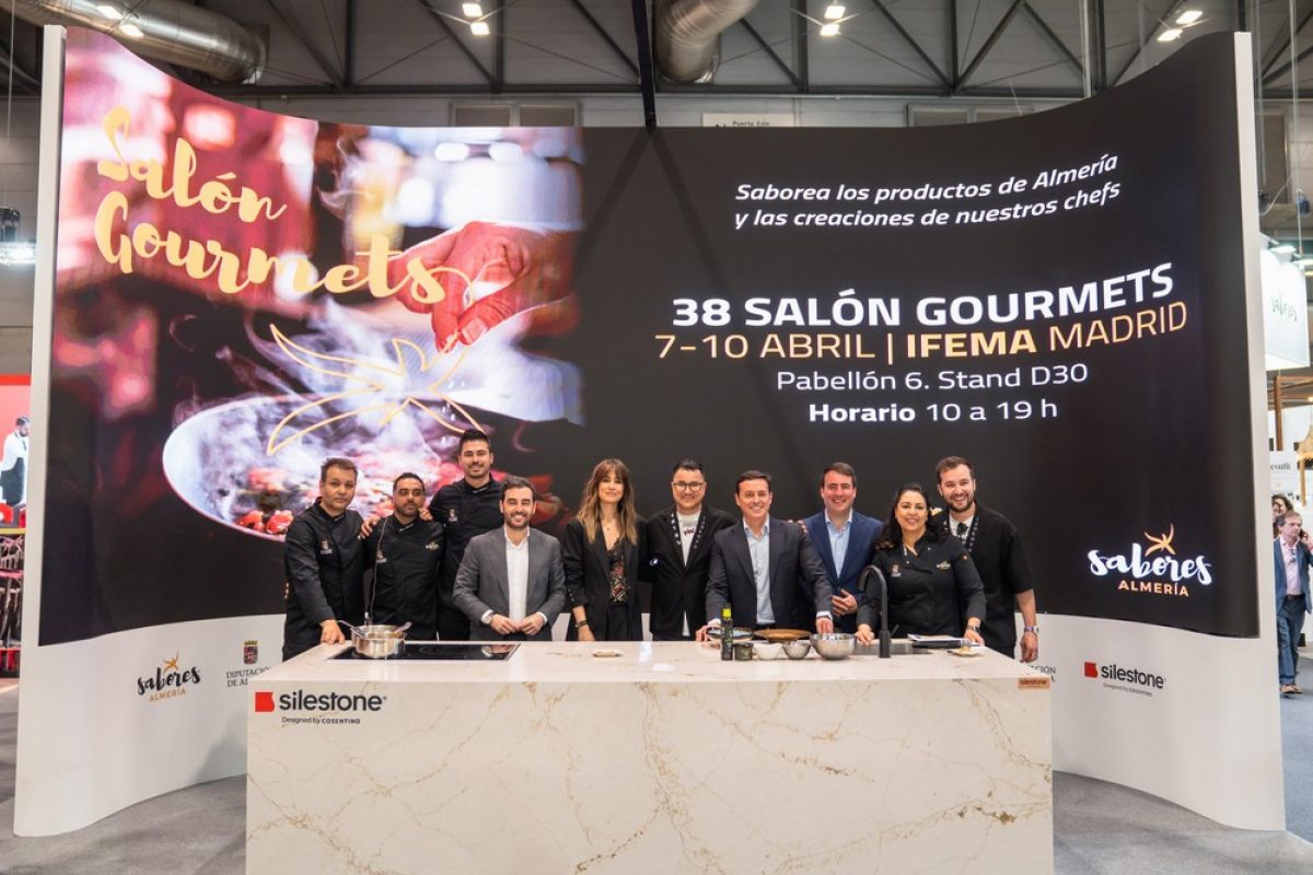 Isabel Jiménez estrena la cocina de \'Sabores Almería\' en \'Salón Gourmets 2025\'