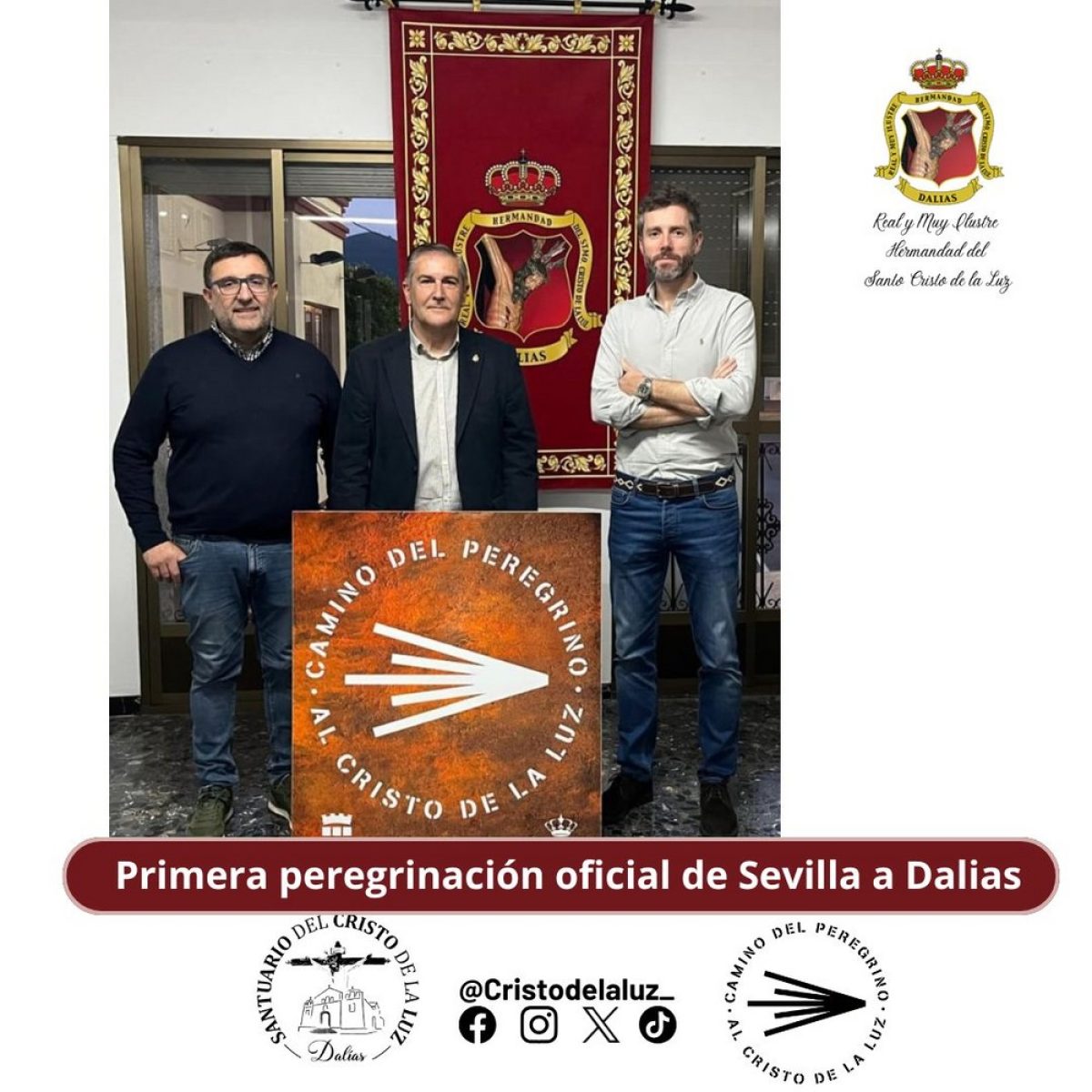 El Camino del Peregrino del Cristo de la Luz llega hasta Sevilla