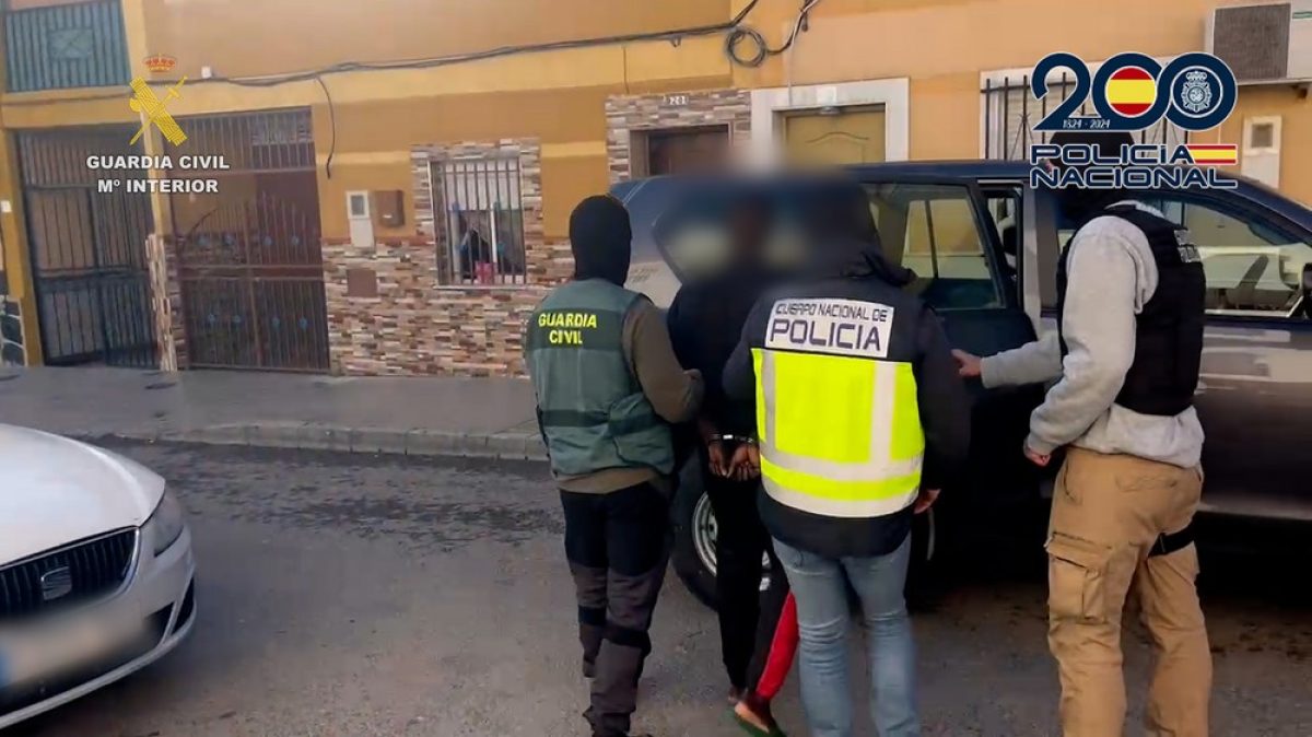 Guardia Civil y Policía Nacional detienen a los responsables de un violento atraco en La Mojonera