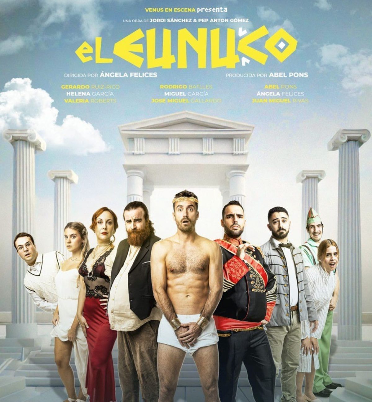 \'El Eunuco\' y la compañía Venus en Escena aterrizarán en el Auditorio de Vícar el próximo 15 de mayo