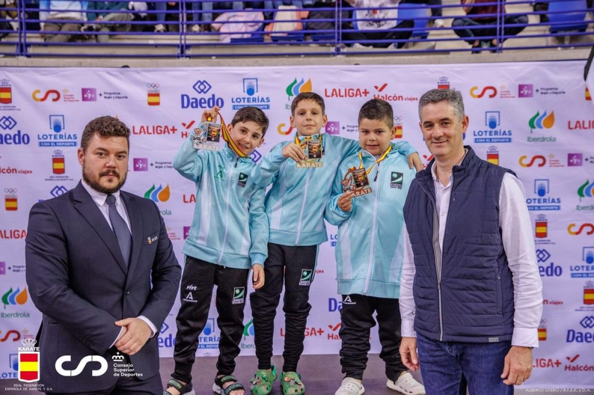 Oro y plata para dos abderitanos en el Nacional de Kárate