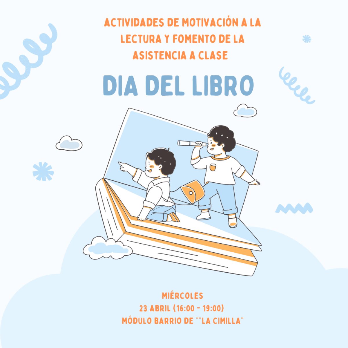El programa contra el absentismo escolar de Vícar se centra este mes en la lucha contra el maltrato y el fomento de la lectura