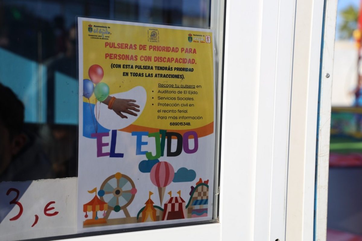 El Ayuntamiento de El Ejido propone unas Fiestas de San Marcos inclusivas y accesibles