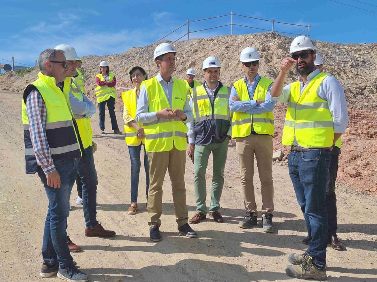 Las obras de emergencia para reparar los daños por las fuertes lluvias en la A-7 avanzan con una inversión de 6,7 millones de euros