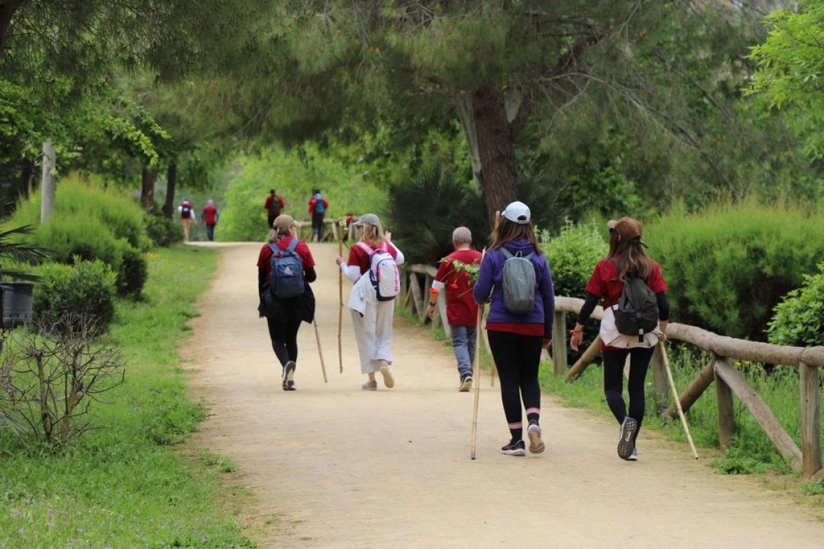 El Ayuntamiento de Dalías celebra el inicio de la primera peregrinación desde Sevilla por los Caminos del Cristo de la Luz