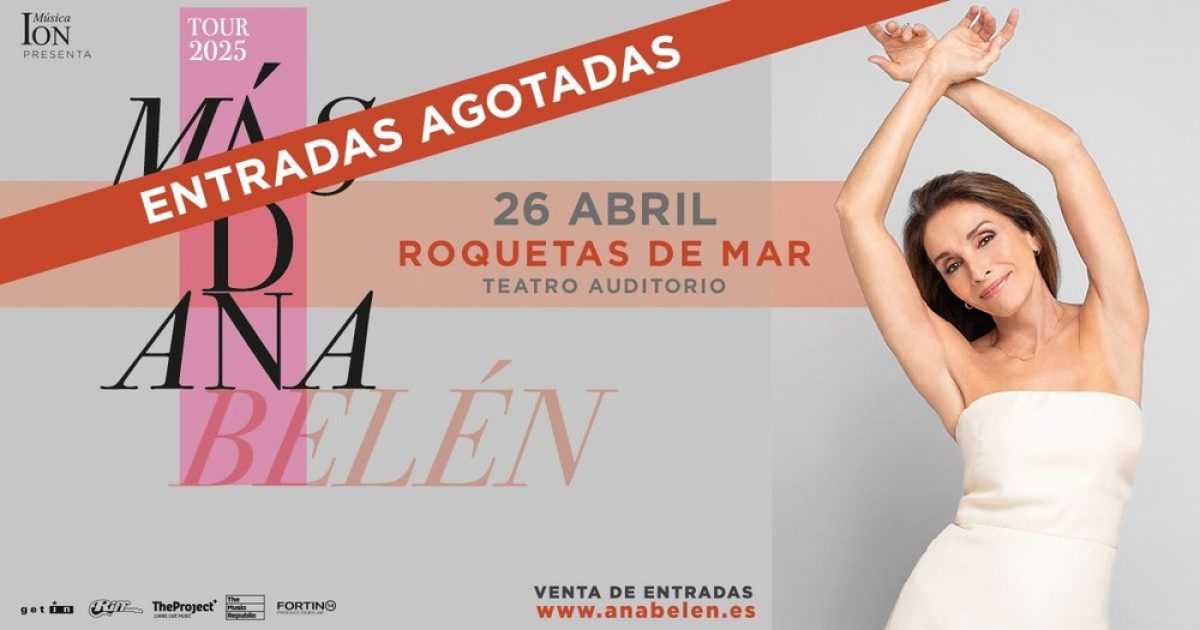Ana Belén arranca su gira \"Más D ANA\" este sábado en Roquetas de Mar con todas las localidades vendidas
